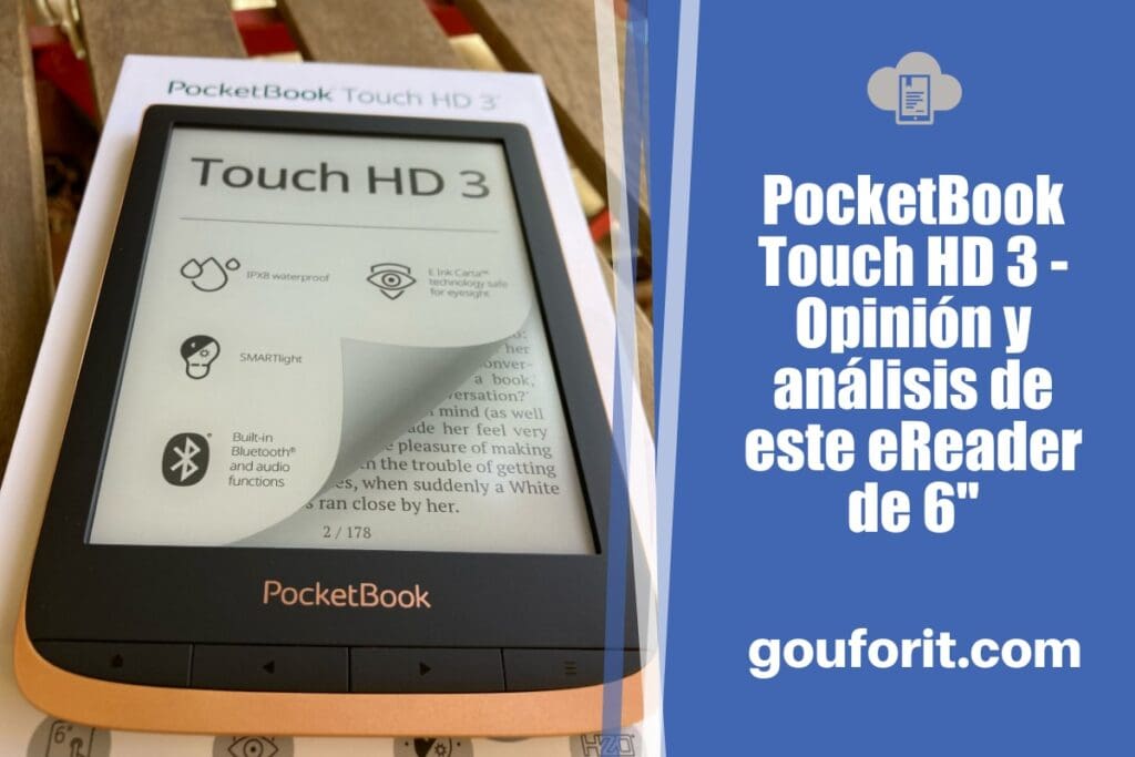 PocketBook Touch HD 3 - Opinión y análisis de este eReader de 6"