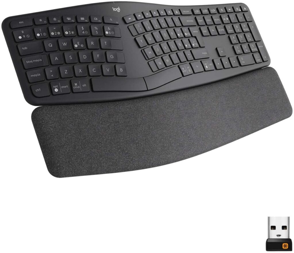 Logitech ERGO K860: teclado ergonómico inalambrico para trabajar
