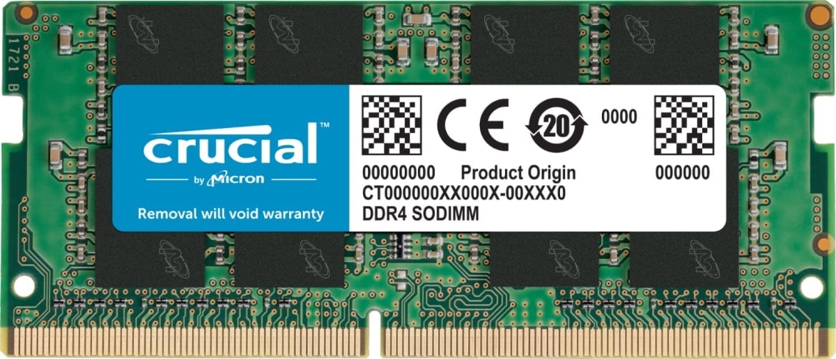 Crucial RAM CT8G4SFRA32A 8GB DDR4 3200MHz CL22