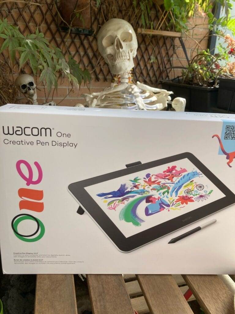 Wacom One tableta de dibujo - paquete