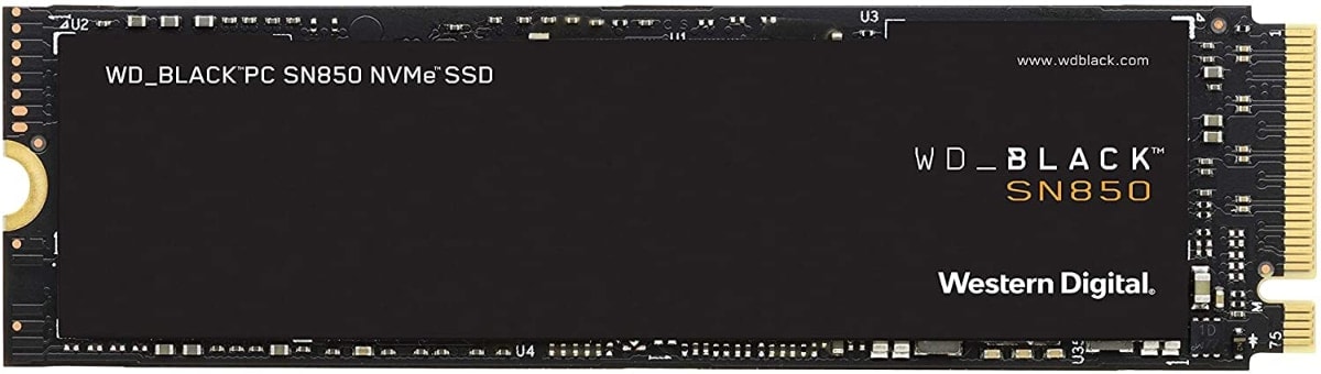 WD_BLACK SN850 de 1 TB SSD interna para juegos