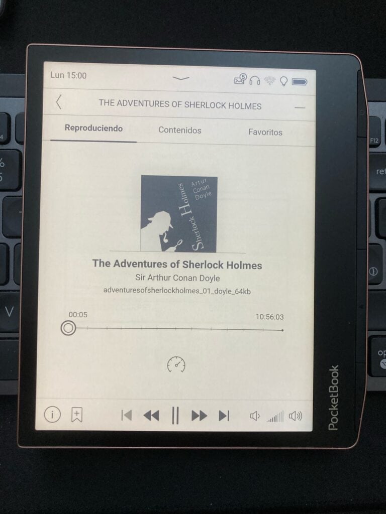 Pocketbook Era: audiolibros