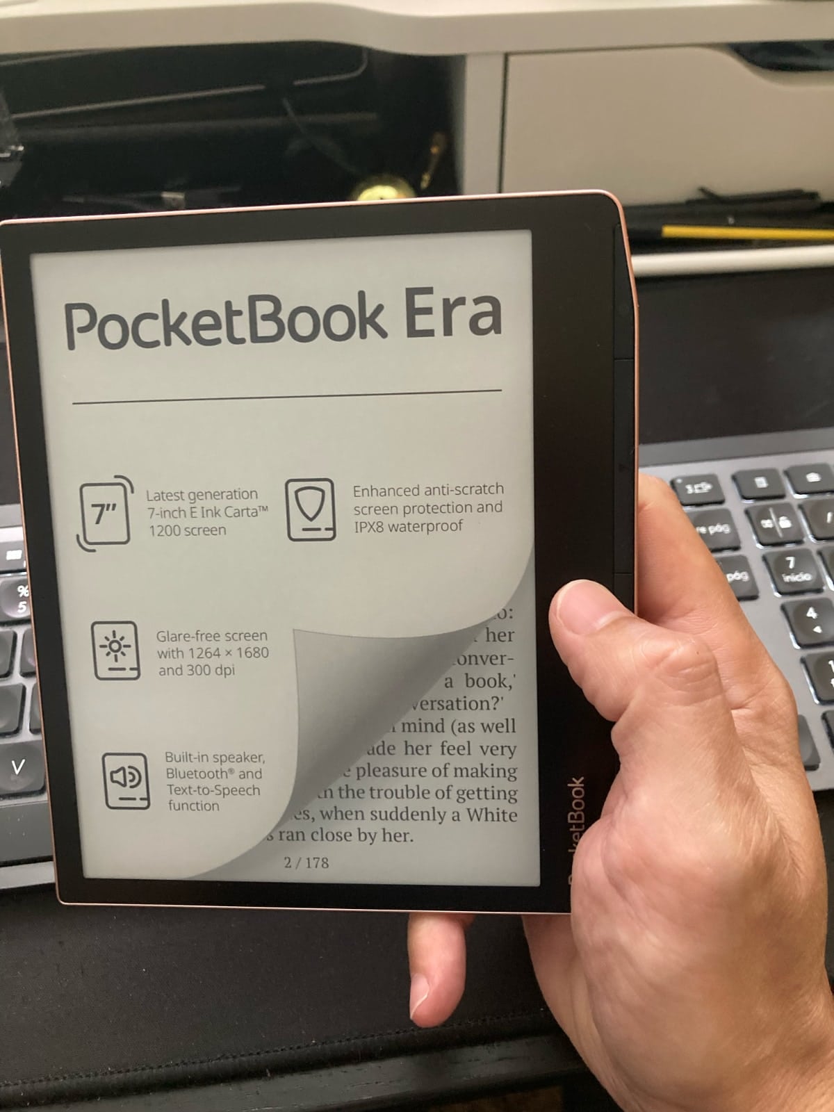 Libro electrónico Pocketbook Era - Con 7" y altavoz para audiolibros