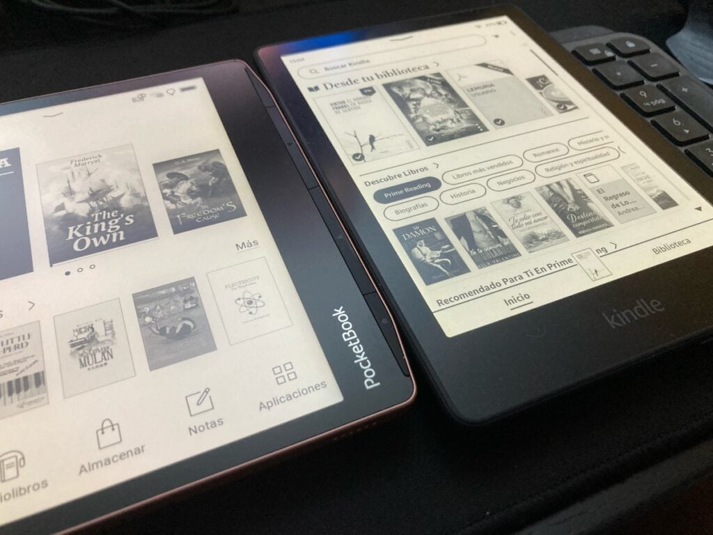 Pocketbook Era vs Kindle Paperwhite 2021: comparativa de eReaders