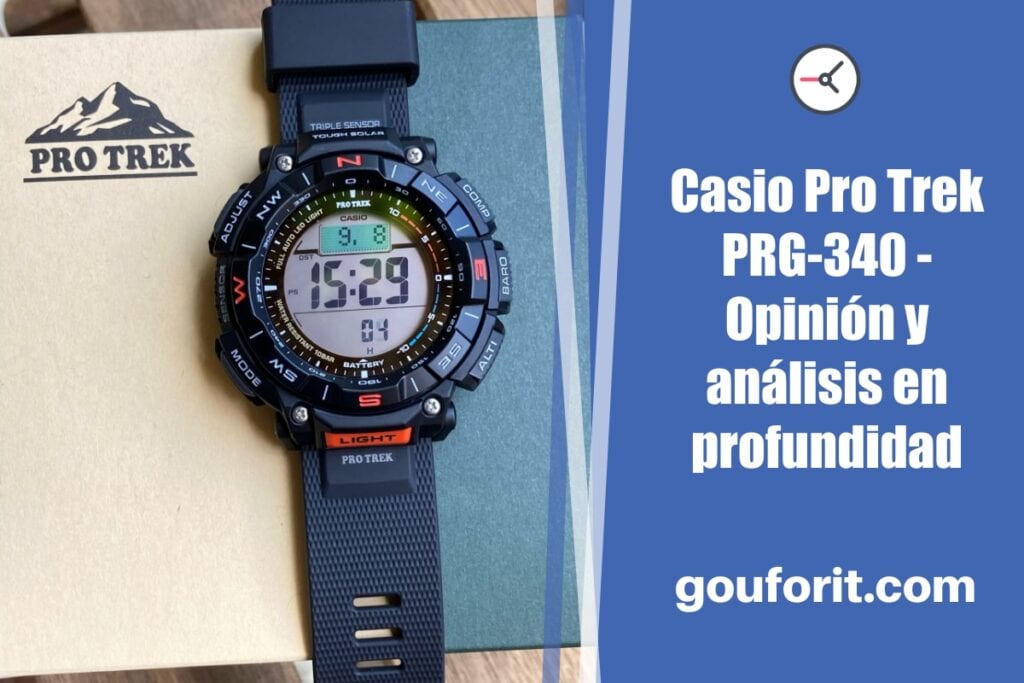 Casio Pro Trek PRG-340 - Opinión y análisis en profundidad