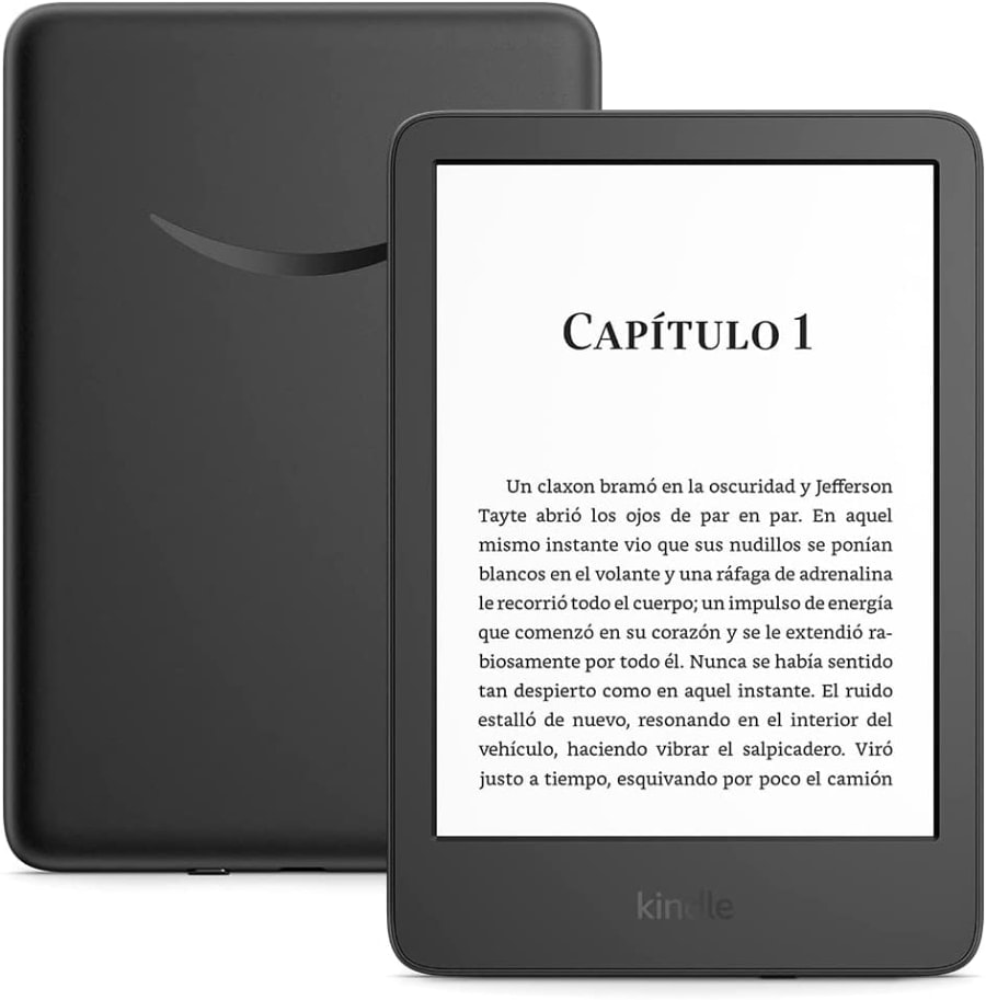 Kindle 2022 - El eReader con luz frontal integrada más barato de Amazon