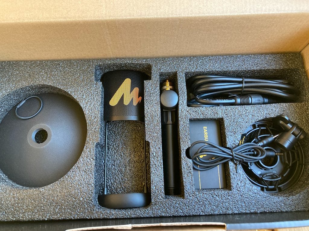 Maonocaster E2 y micrófono PM320: cables