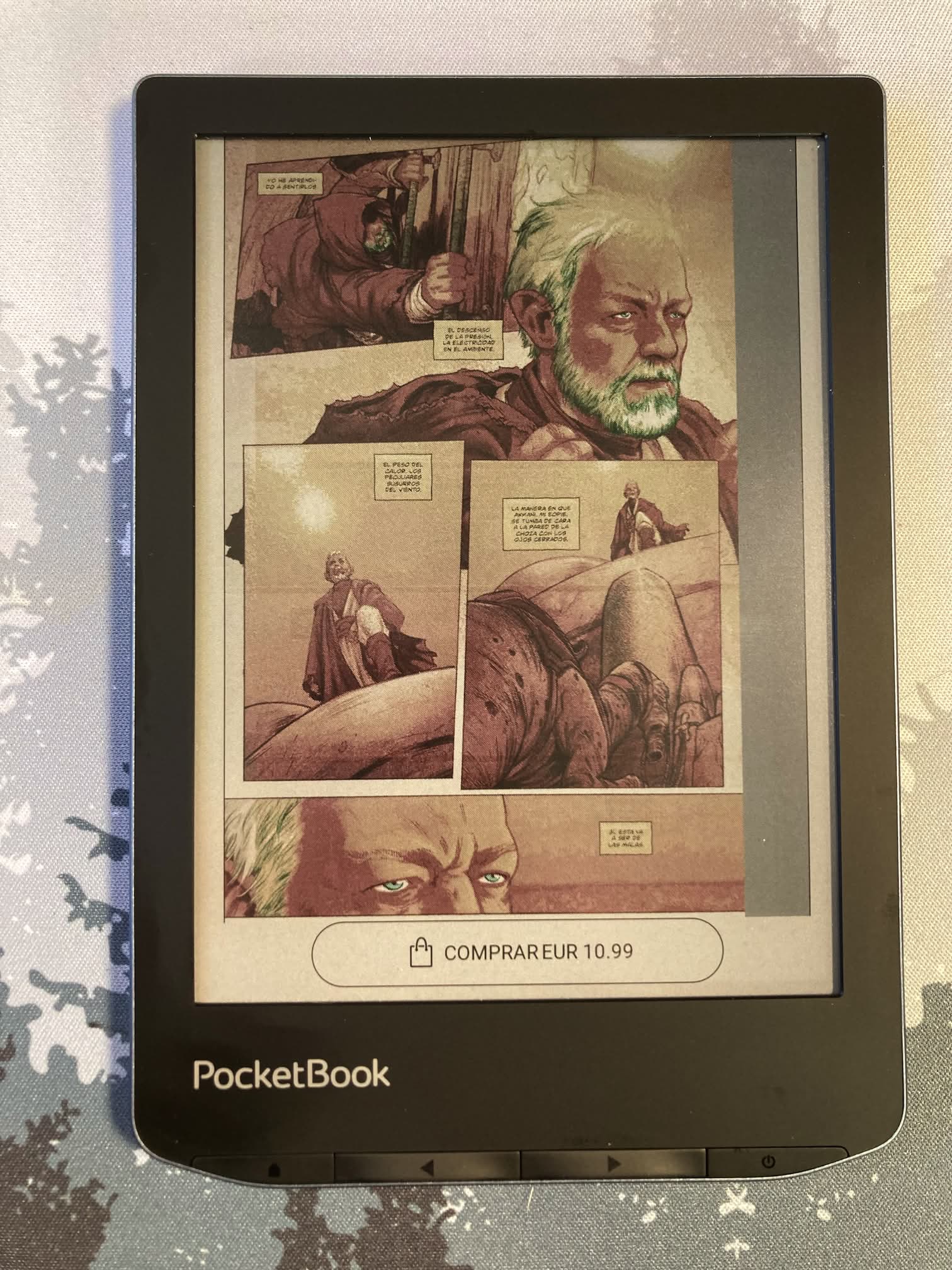 Pocketbook Verse Pro Color con E Ink Kaleido 3. Lo probamos con unos cuantos comics.