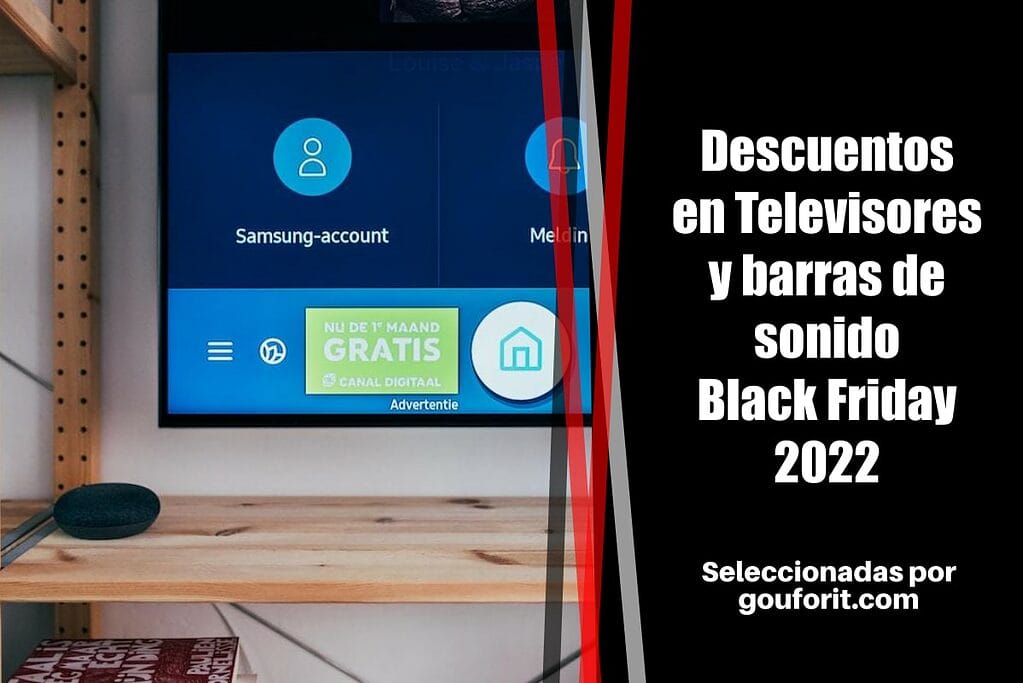 Descuentos en TV y barras de sonido por el Black Friday 2022