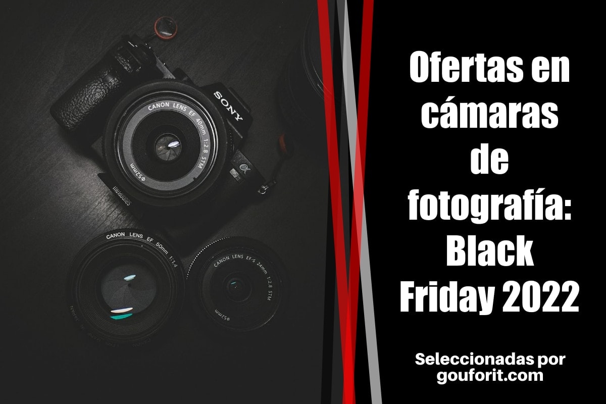 Ofertas en cámaras de fotografía, vídeo y accesorios en el Black Friday