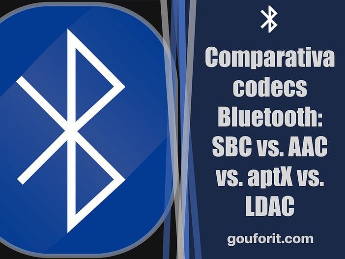 Comparativa codecs Bluetooth: SBC vs. AAC vs. aptX vs. LDAC