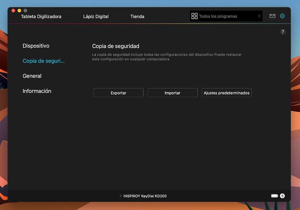 Huion Inspiroy Keydial KD200: App, puesta en marcha y funcionamiento