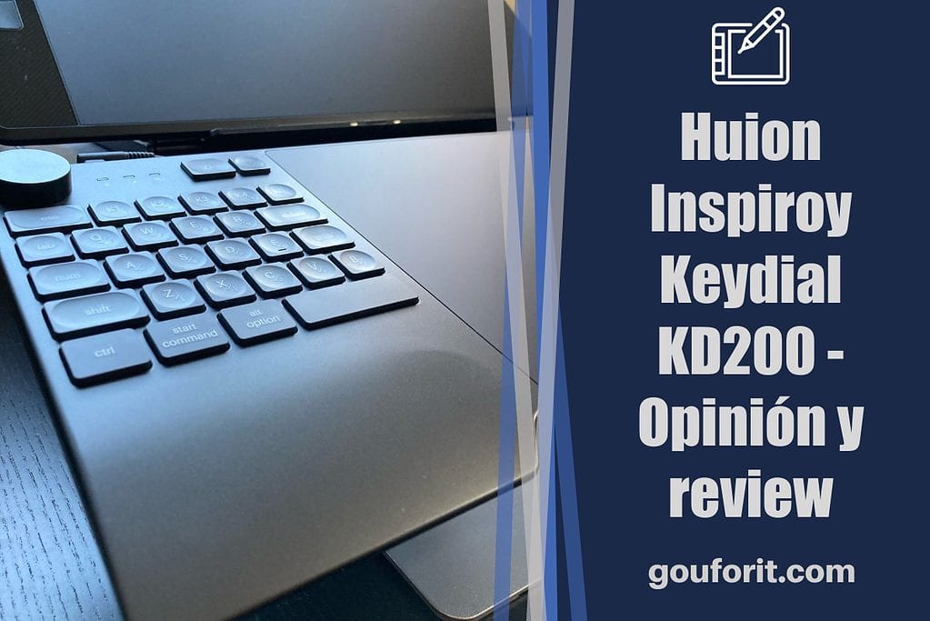 Huion Inspiroy Keydial KD200 - Opinión y review