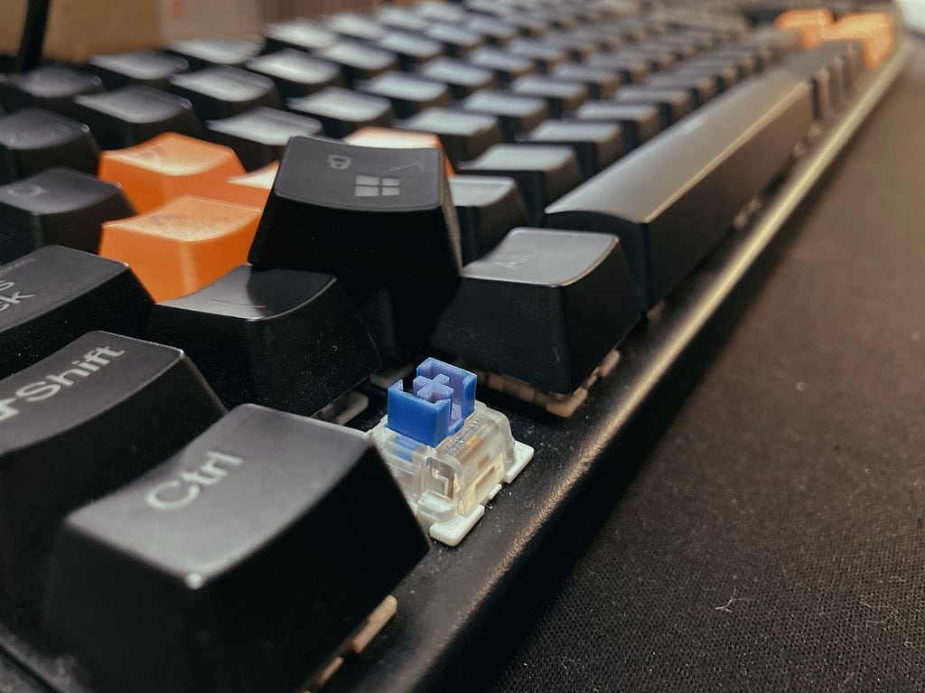 Keycap y Switch teclado mecanico