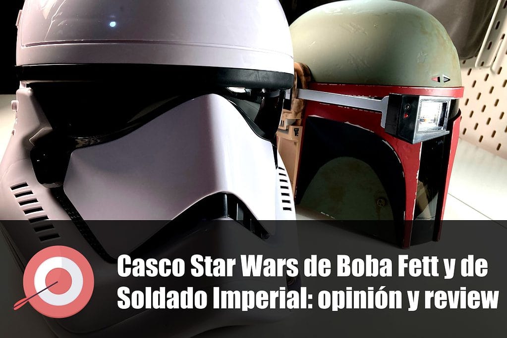 Casco Star Wars de Boba Fett y de Soldado Imperial: opinión y review