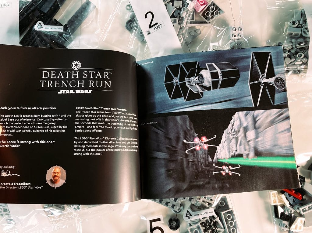 Unboxing del Diorama de Star Wars: Ataque a la Estrella de la Muerte
