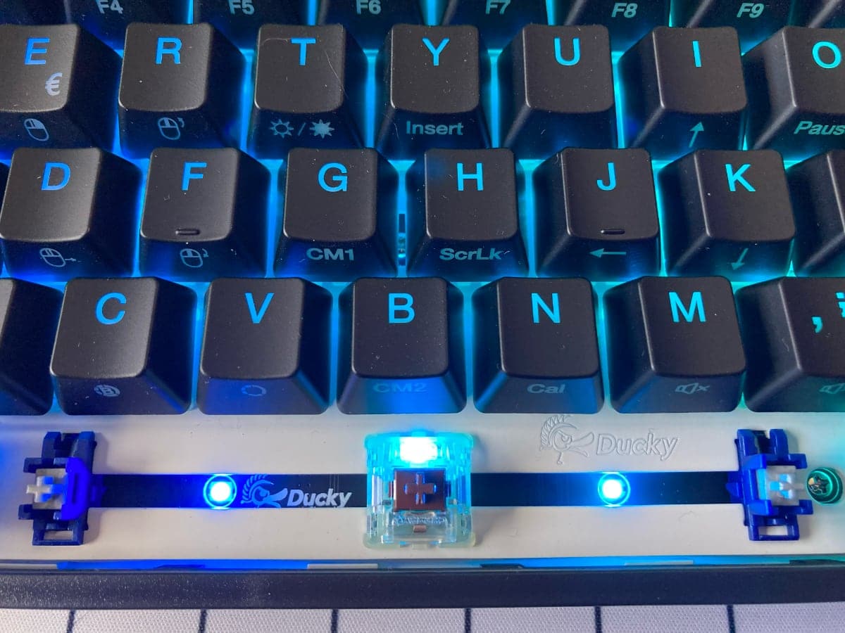Teclado mecánico Ducky One 2 Mini RGB: iluminación RGB