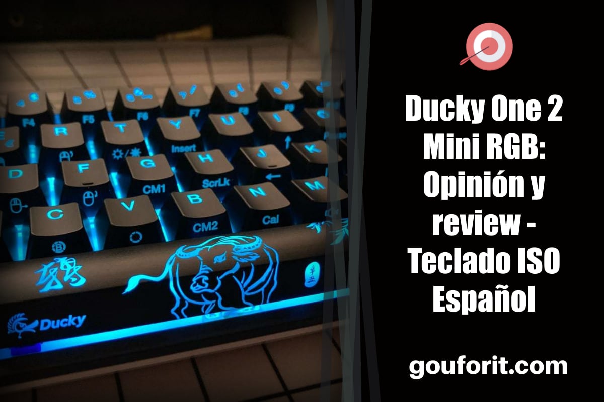 Ducky One 2 Mini RGB: Opinión y review de este teclado mecánico con distribución ISO Español