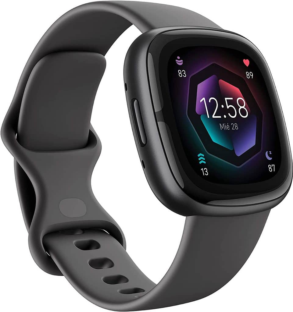 Fitbit Sense 2, el smartwatch avanzado que te ayuda a cuidar tu salud y forma física, con GPS integrado, funciones de salud avanzadas