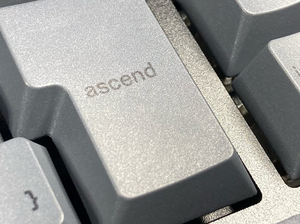 Glorious PC Gaming Race GPBT ISO Keycaps: tecla ENTER con ASCEND