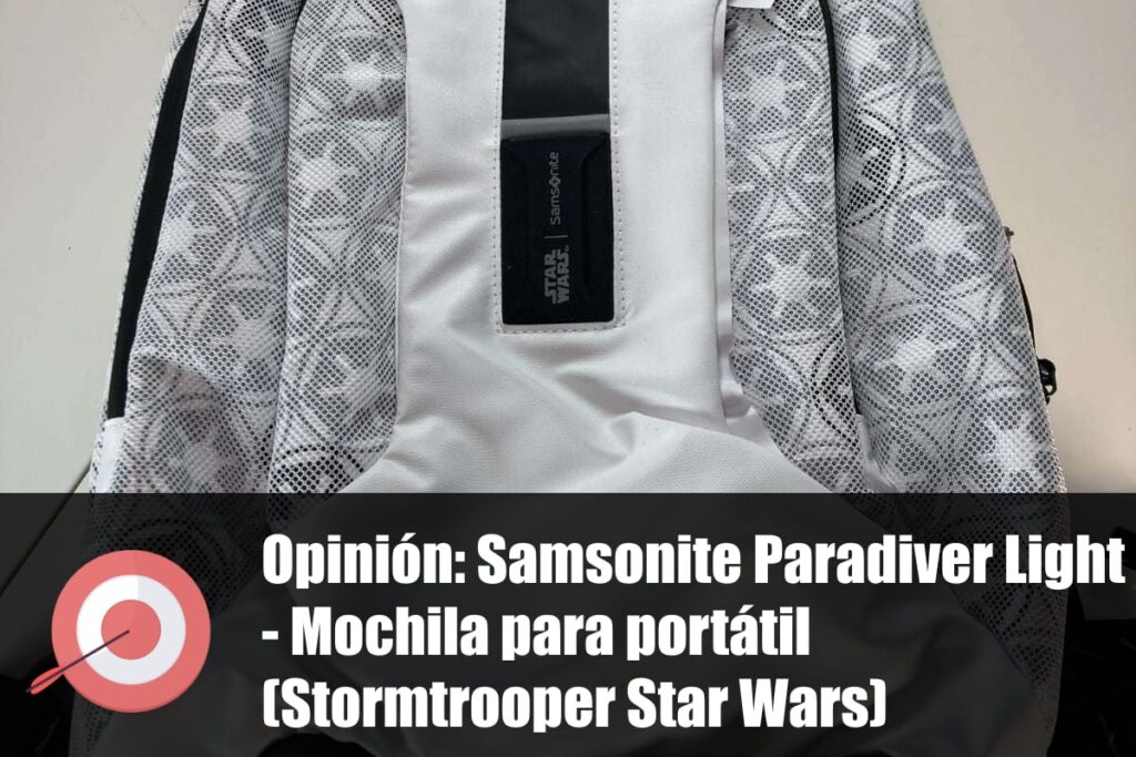 Samsonite Paradiver Light colección Star Wars - Mochila para portátil - Opinión y review