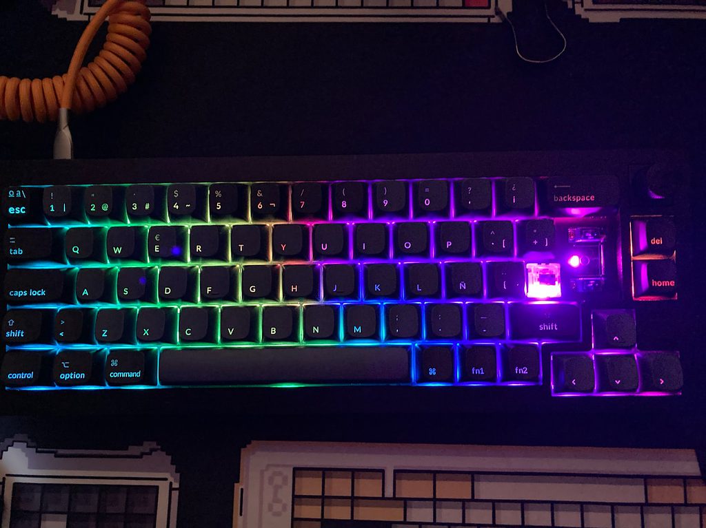 Keychron Q2 - iluminacion RGB