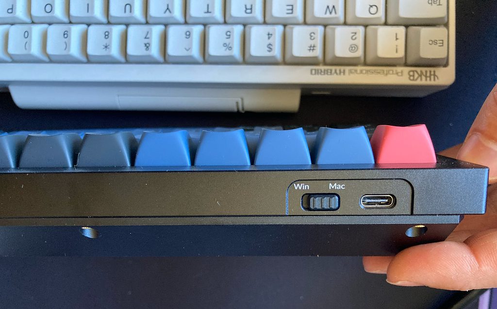 Keychron Q2 -lateral del teclado