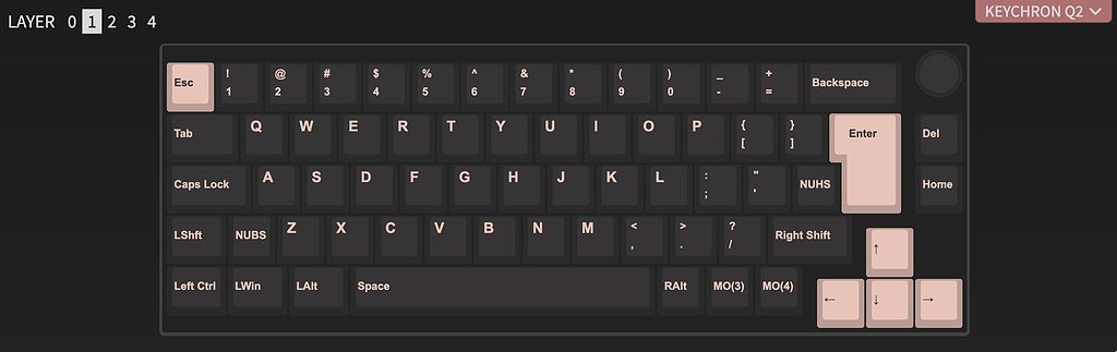 Keychron Q2 - software QMK/VIA para teclados