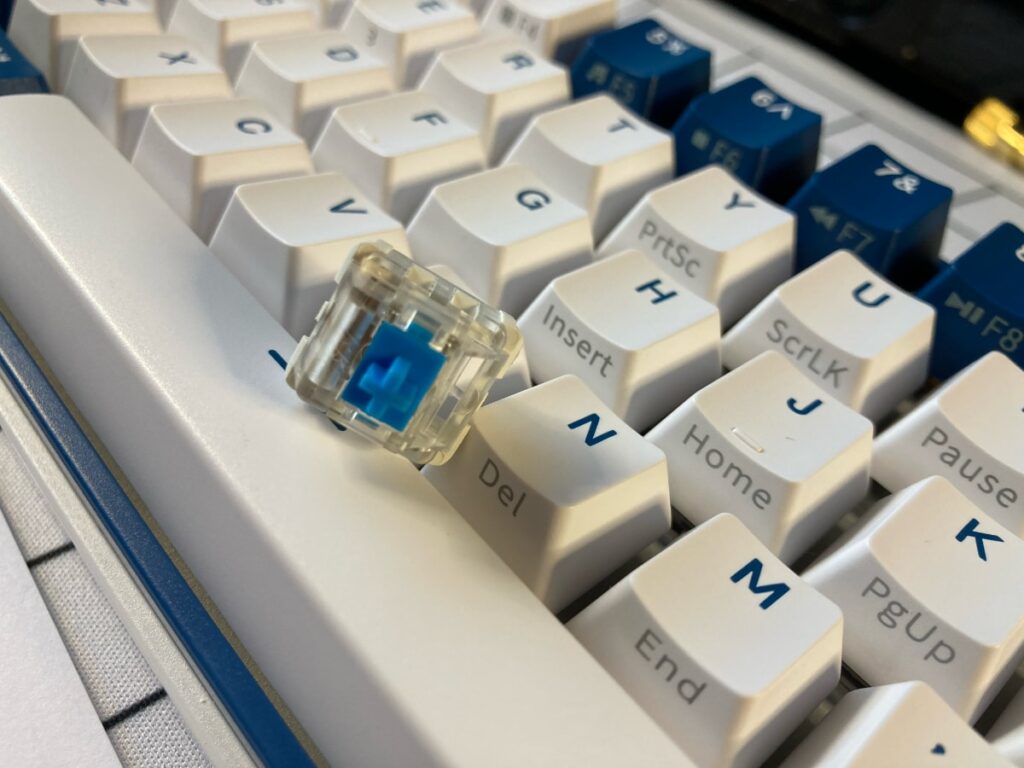 ROYAL KLUDGE RK61 Plus: keycaps y switches