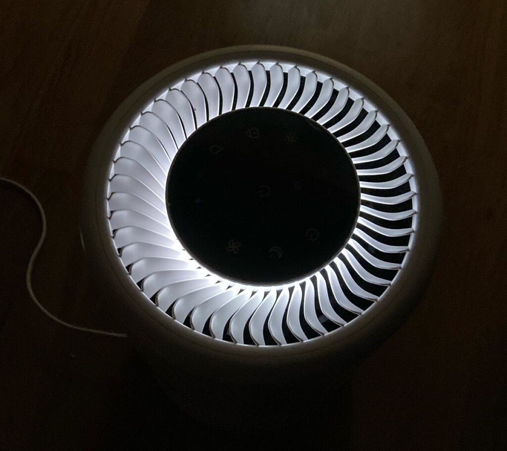 Levoit Core 200S - purificado de aire: luz nocturna
