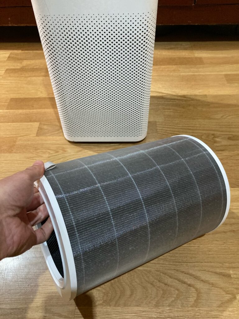 Filtro de tres capas del Xiaomi mi air purifier