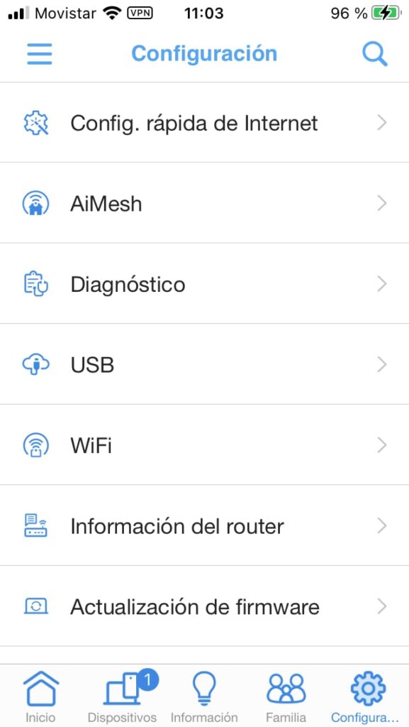 Asus ZenWifi XT9: app ios