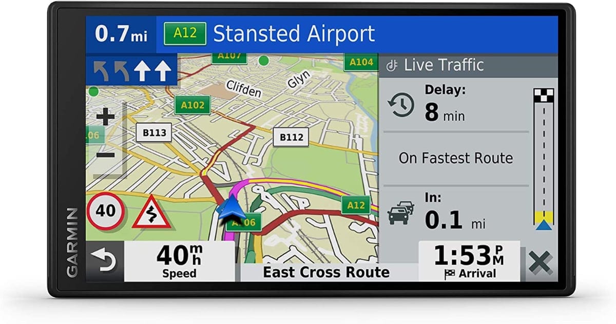 Garmin DriveSmart 65: Navegador GPS por satélite con pantalla táctil de 6.95"