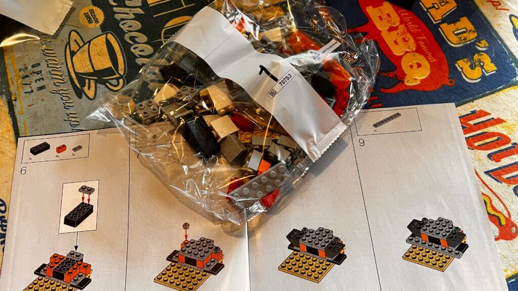 LEGO Star Wars Casco del Mandaloriano - construcción