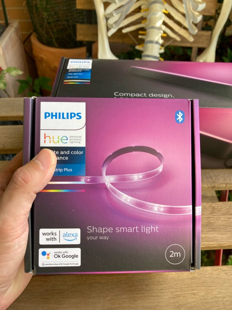 la tira de luz Philips Hue LED inteligente