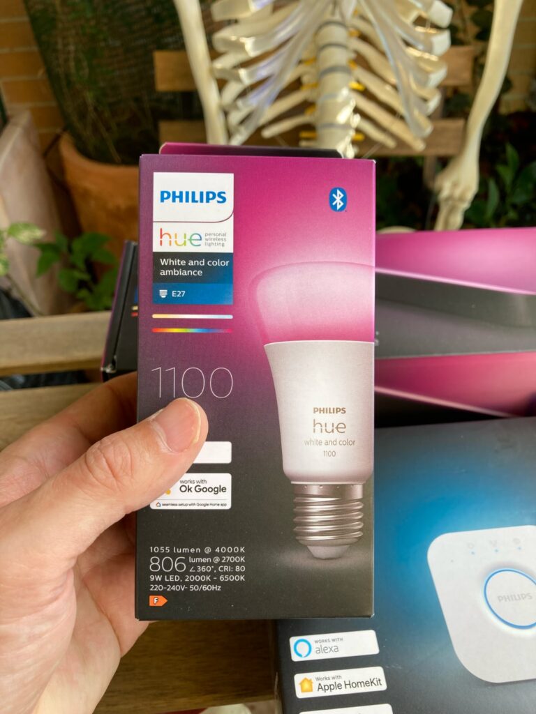 bombilla inteligente Philips Hue LED A60 E27