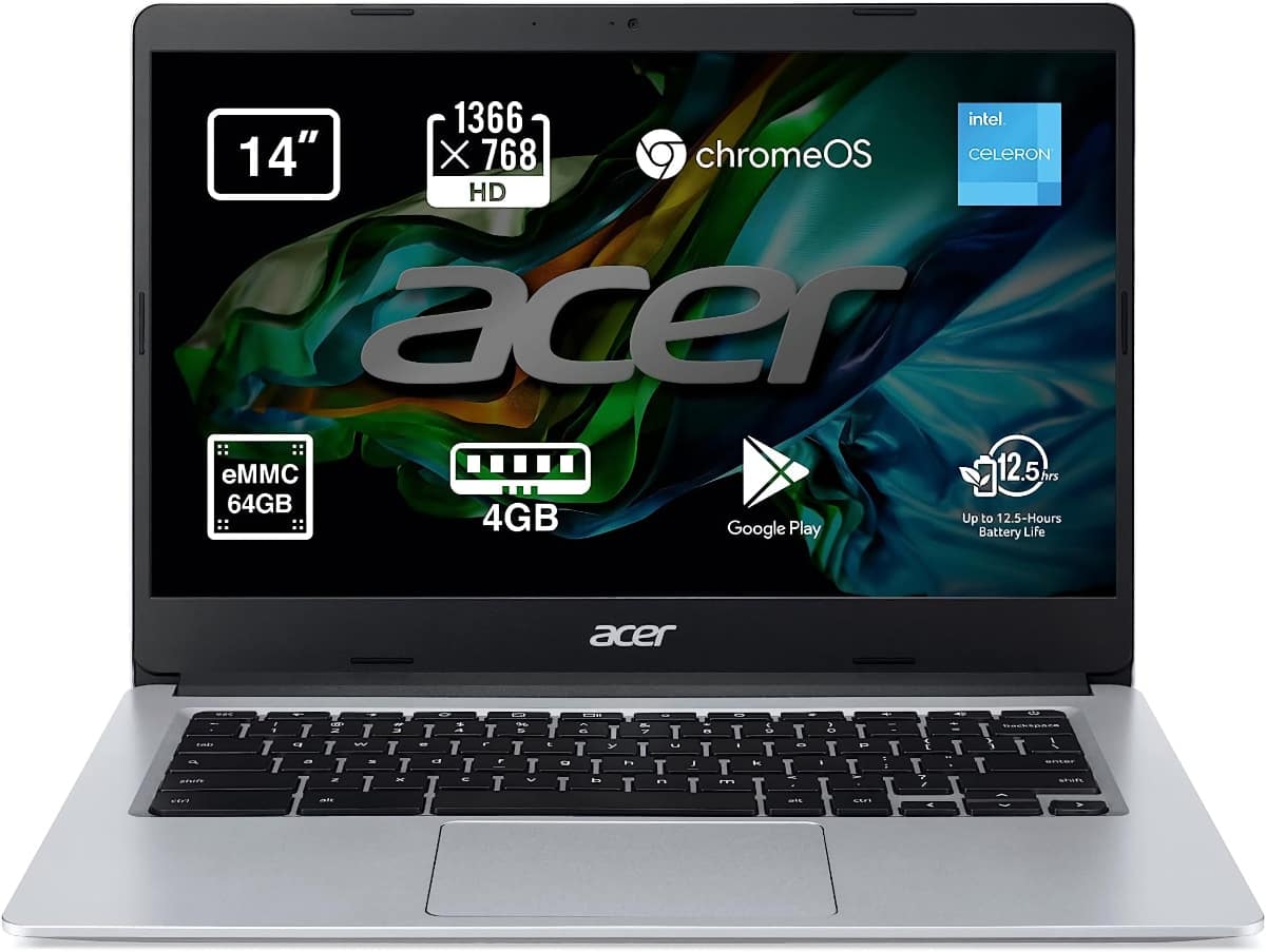 Acer Chromebook 314 - Ordenador Portátil de 14" Full HD