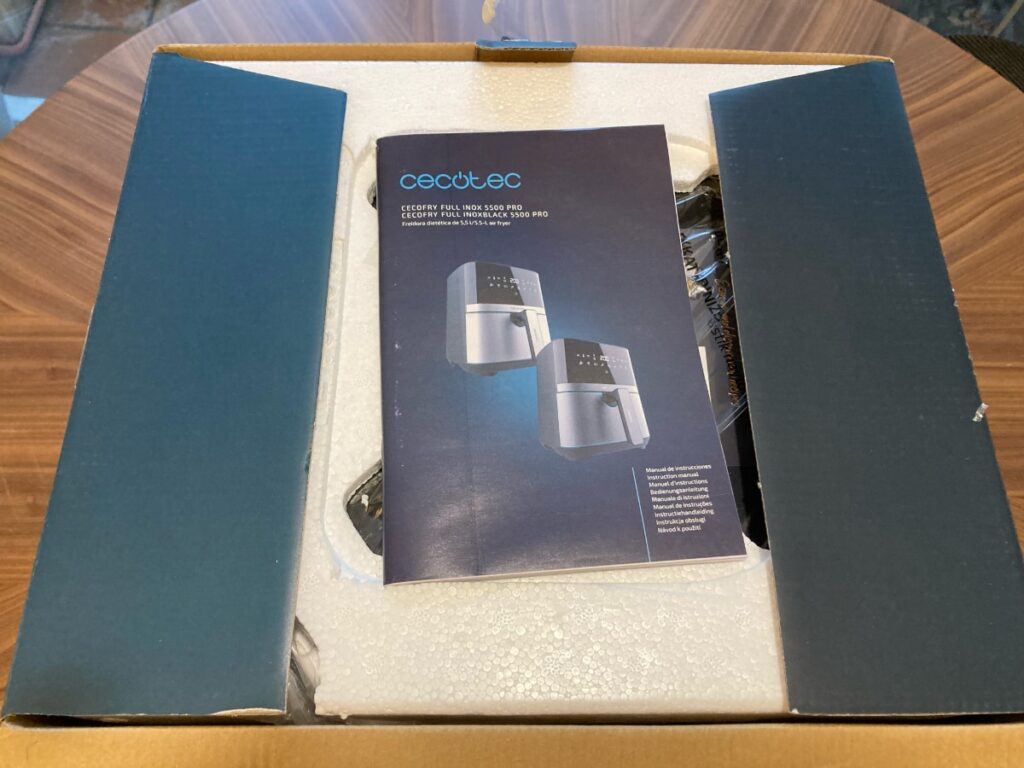Unboxing Cecotec Cecofry Full Inox 5500 Pro