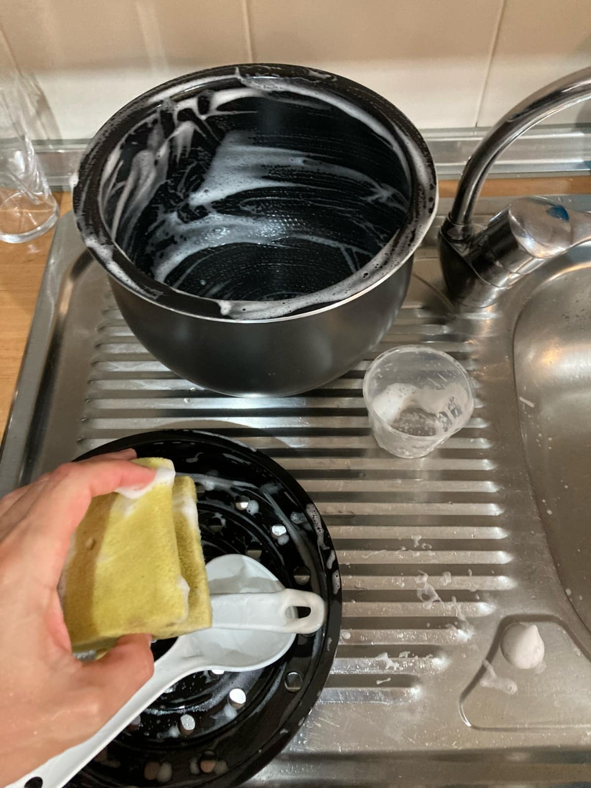 Moulinex Maxichef Advance MK8121 - limpieza con aguja y jabon. 