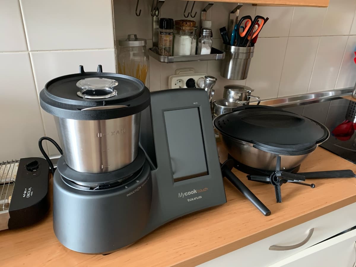 Taurus Mycook Touch con accesorio de vaporera y aspas