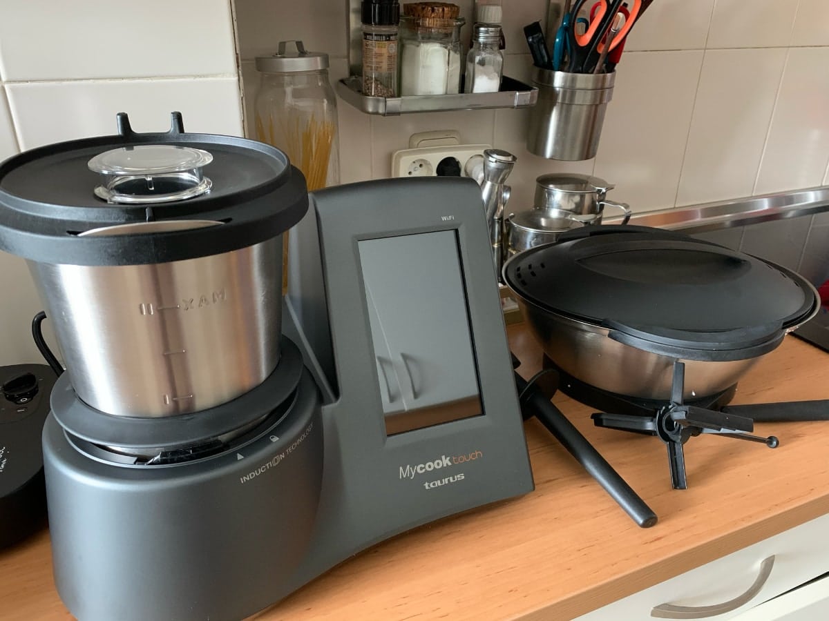 Taurus Mycook Touch con accesorio de vaporera y aspas