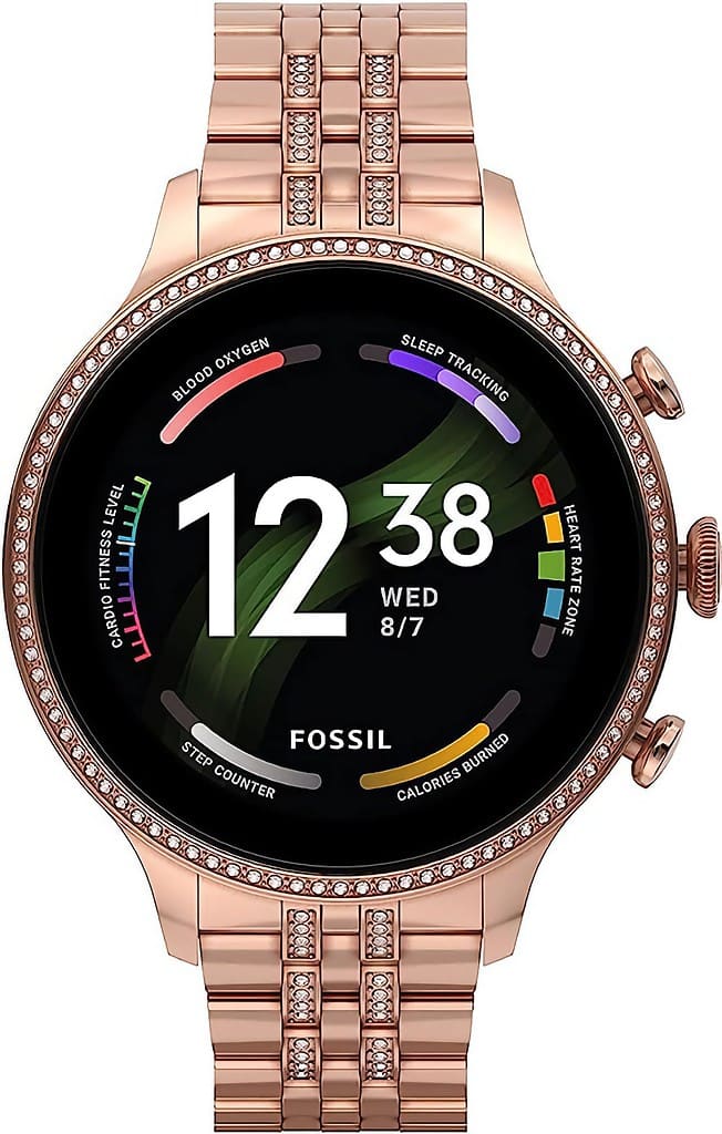 Fossil Connected Smartwatch Gen 6 para mujer con tecnología Wear OS de Google