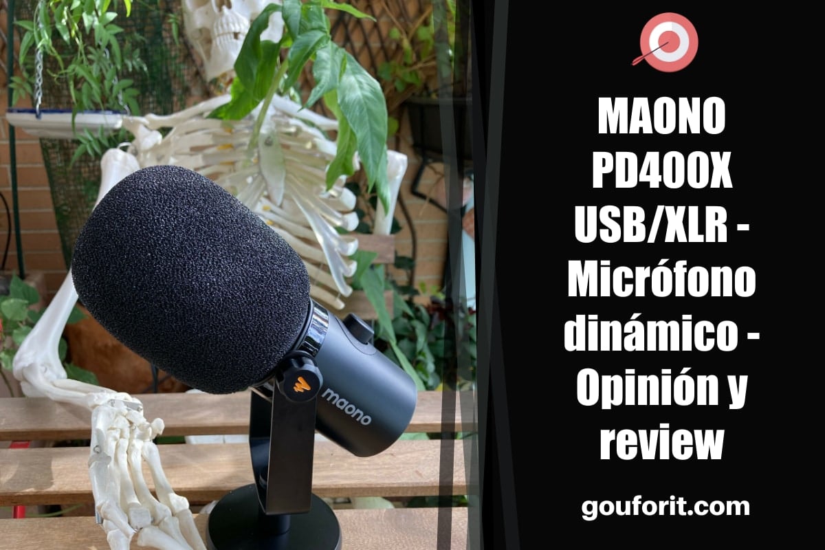 MAONO PD400X USB/XLR - Micrófono dinámico - Opinión y review