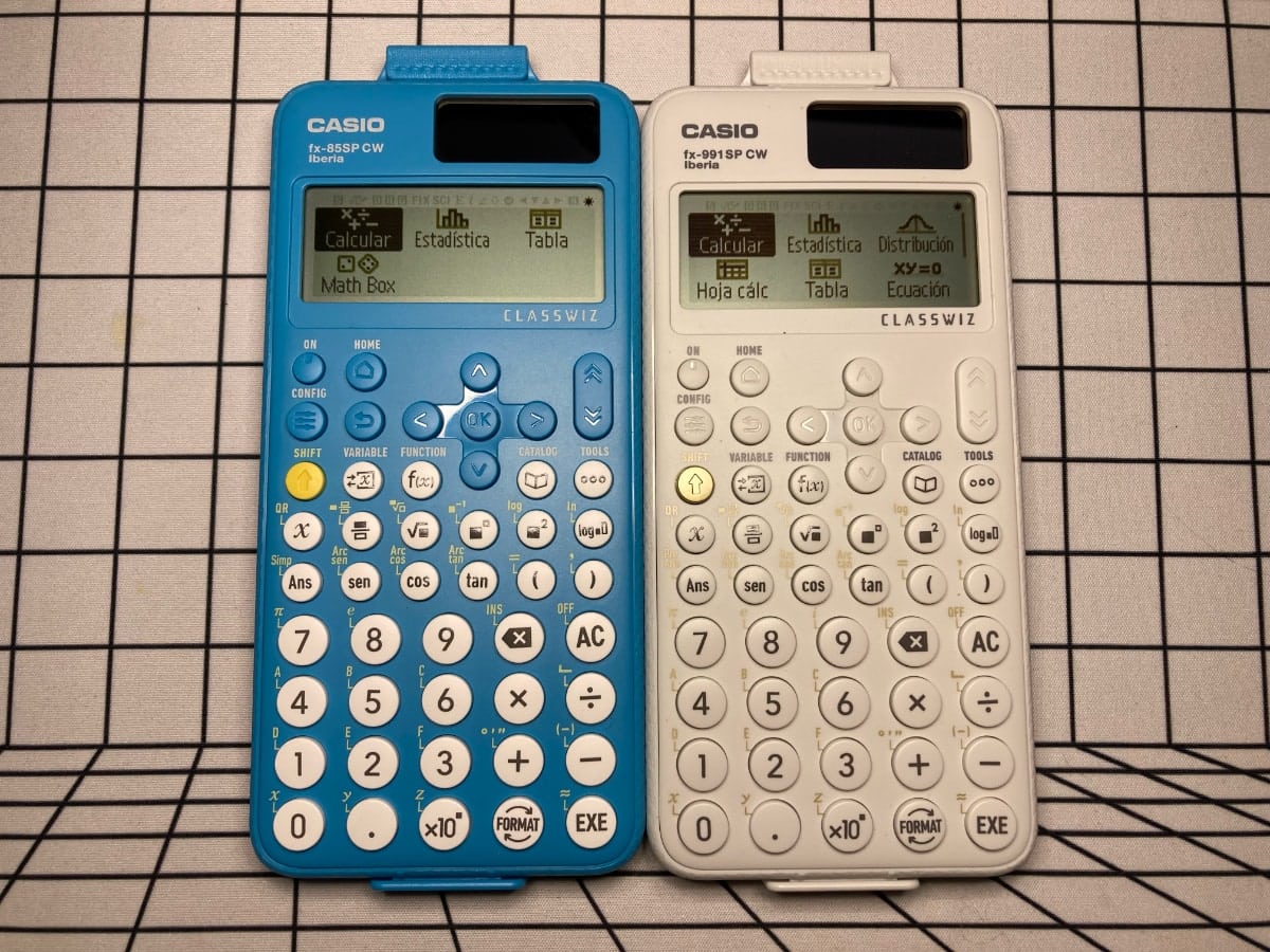 Calculadoras cientifcias fx‑85SP CW y fx‑991SP CW