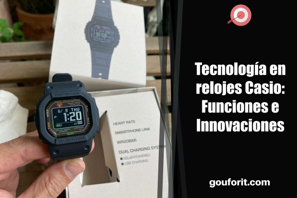 Tecnología y funciones en relojes Casio que nos han sorprendido a lo largo de los años