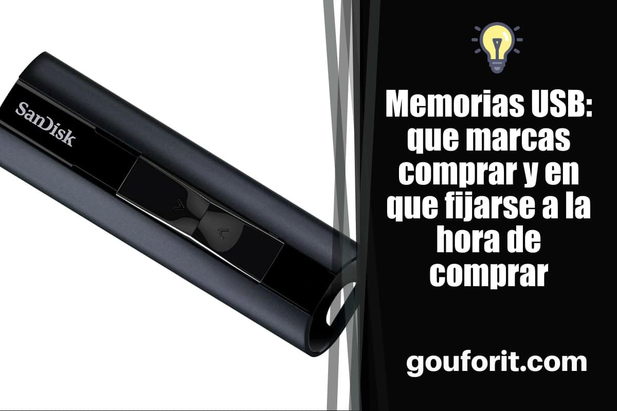 Memorias USB: que marcas comprar y en que fijarse a la hora de comprar