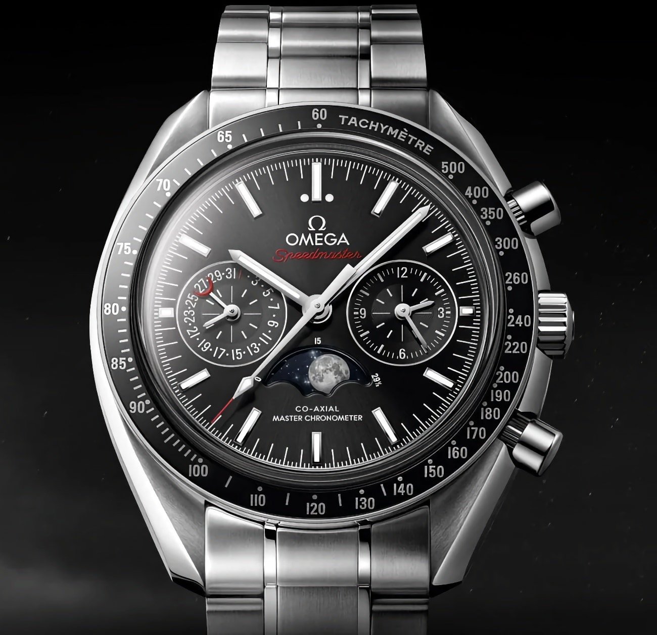 Reloj Mecanico OMEGA SPEEDMASTER MOONPHASE CO-AXIAL MASTER CHRONOMETER CHRONOGRAPH