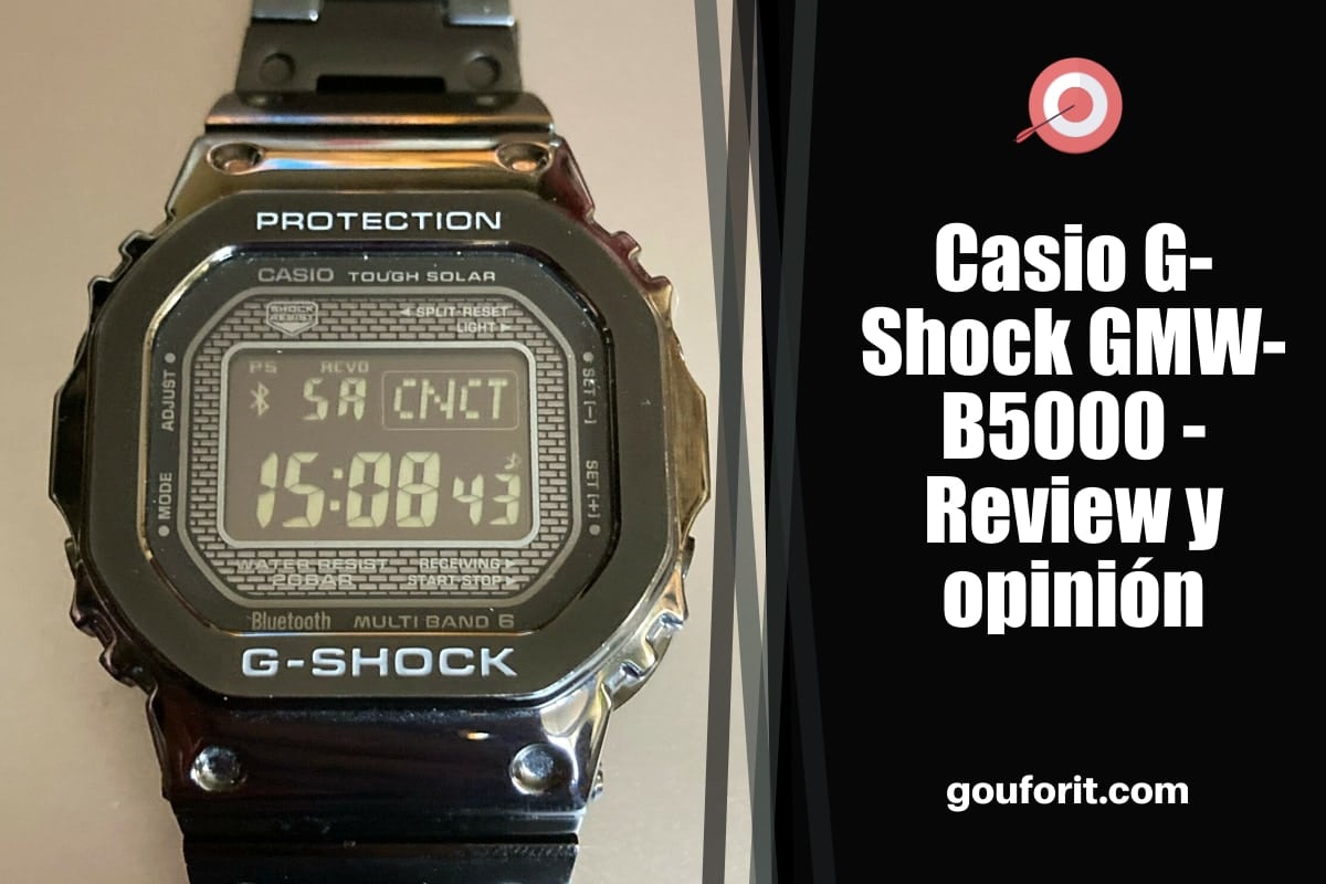 Casio G-Shock GMW-B5000 - Review y opinión