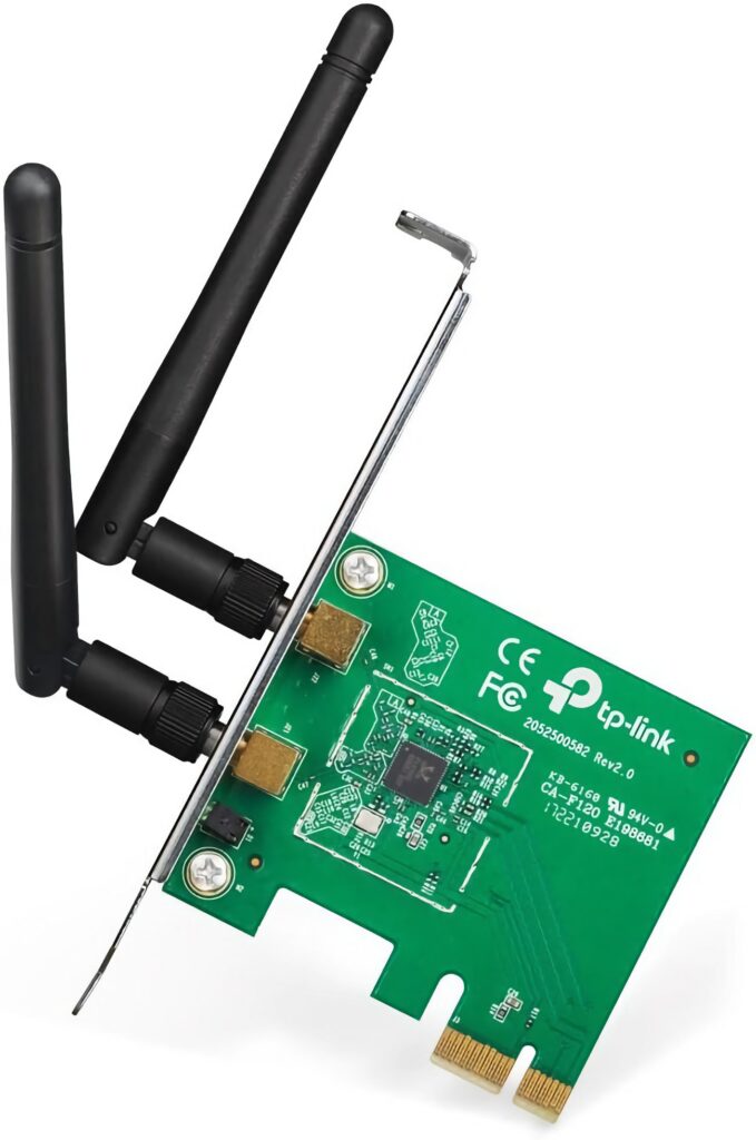 Adaptadores WIFI internos para PC: TP-Link 300 Mbps Wireless N PCI Express Adapter
