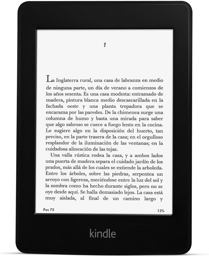 Kindle Paperwhite 2014: el libro electrónico puntero de Amazon durante ese año.